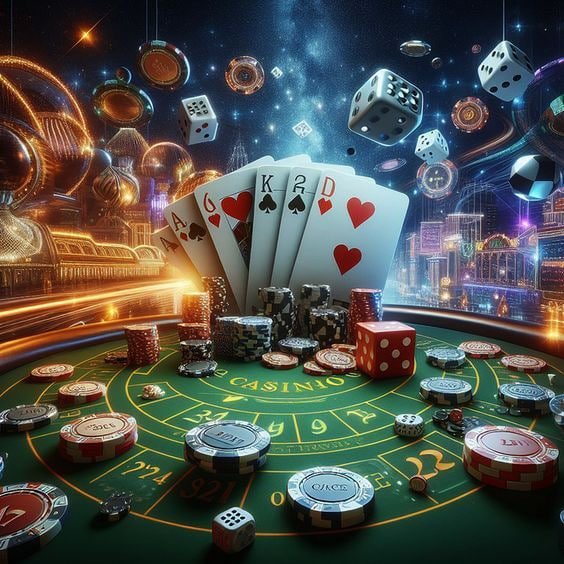 Casino ဂိမ်းလော်ဘီ Baccarat Blackjack Table Games မျိုးစုံ
